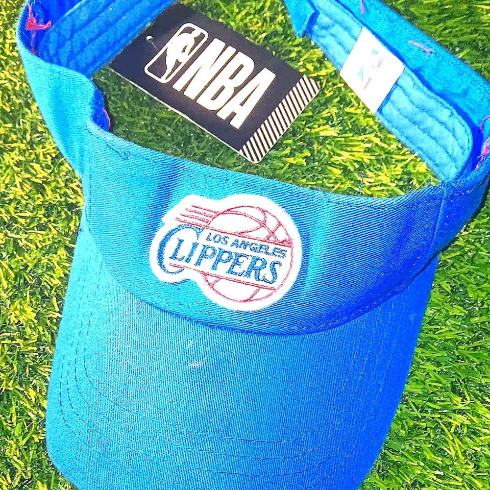 Los Angeles Clippers Blue Golf Hat Visor Cap New W Tags
